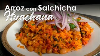 ALMUERZO CON SALCHICHA HUACHANA  SABORES DEL PERÚ [upl. by Sara-Ann]