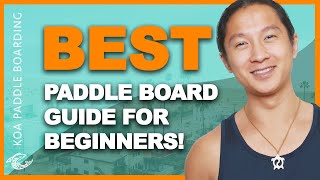 How to Stand Up Paddle Board  SUP Guide for Beginners by Instructor Eddie [upl. by Brandt104]