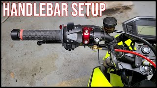 HONDA GROM Handlebar Stunt Setup [upl. by Chatav]