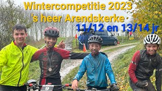 s heer Arendskerke TMZ ATB Wintercompetitie 2023 categorie 1112 1314 jaar [upl. by Smaoht]