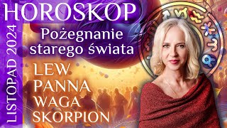 Horoskop na listopad 2024 LEW PANNA WAGA SKORPION [upl. by Whorton]