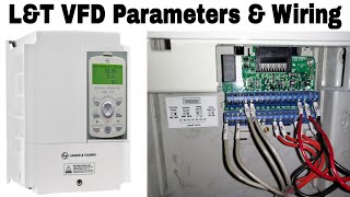 How to do Parameters settings and Wiring of LampT VFD  VFD Parameter Settings  LampT VFD [upl. by Marget128]