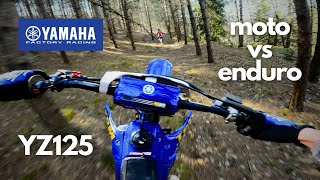 The YZ125 is BACK Yamaha 2Strokes Trail Riding feat 2024 YZ250X  Motocross vs Enduro Dirt Bike [upl. by Ahsets]