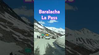 Manali Leh Highway I Baralacha La Pass I everyone shortsviral youtubeshorts shortvideo [upl. by Laforge]