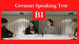 German Speaking Test Level B1 Goethe Mündliche Prüfung B1 Goethe 2024 [upl. by Diba]