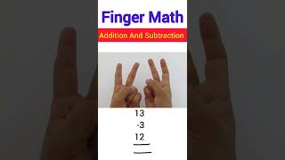 Mastering finger abacusEasiest and Fastest way Addition and Subtraction abacus math shorts [upl. by Miahc]