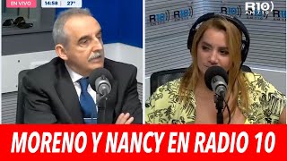 Guillermo Moreno con Nancy Pazos en Radio 10 28324 [upl. by Fayette]