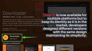 Download Thoptv For Firestick [upl. by Lynna]