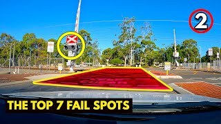 Top 7 Fail Spots on THIS KELMSCOTT DRIVING TEST ROUTE [upl. by Emili874]