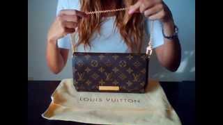 Unboxing Louis Vuitton Favorite PM clutch Silent ASMR [upl. by Sotsirhc972]