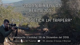 quotMONTERÍA EN LOS BERMEJOS POR CINEGETICA LA TRAPERAquot 🐗Valsequillo Córdoba Día 28 de Diciembre 2019 [upl. by Annaili957]