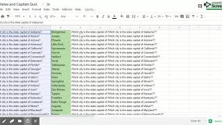 Create a Google Forms quiz from Google Sheets in less than 10 minutes [upl. by Mot]