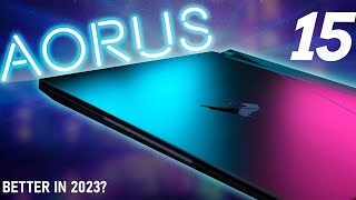 Aorus 15 2023 Gaming Laptop review  Value for Money [upl. by Perrins]