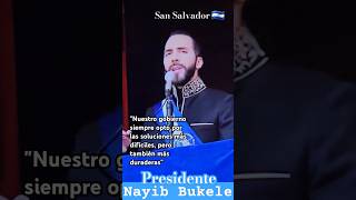 BUKELE ELEGIMOS EL CAMINO MÁS DIFÍCIL cortos shorts silentconversation elsalvador nayibbukele [upl. by Yeltsew]