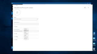 Windows 10 mail application add contact [upl. by Sucramaj274]