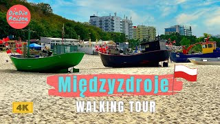 Międzyzdroje  Misdroy  Walking Tour  🇵🇱 Polnische Ostsee  4K [upl. by Navnod]