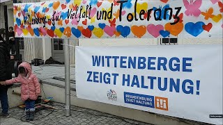 Wittenberge für Vielfalt und Toleranz  Wittenberge zeigt Haltung 25022024 [upl. by Nikoletta]