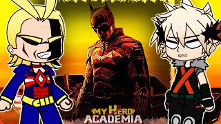 Сlass 1A react to Deku as Batman  Gacha React [upl. by Jordison264]