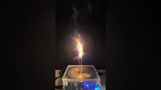 Amazing Tesla Coil Experiment teslacoil electriciy lighning experiment science shorts [upl. by Embry]