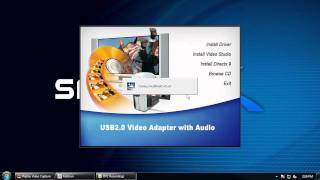 SABRENT USBAVCPT USB 20 Audio Video Creator Installation Guide [upl. by Haianeb]