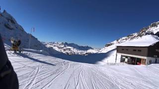 skiing at Titlis Engelberg [upl. by Aikenahs]