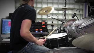 Tama SLP Black Steel 14x8 Snare Drum Demo [upl. by Annaynek]