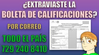 AÑO 2023 SI EXTRAVIASTE LA BOLETA RECIENTE O DE HACE AÑOS PUEDES SOLICITAR UN CERTIFICADO PARCIAL [upl. by Abagail]