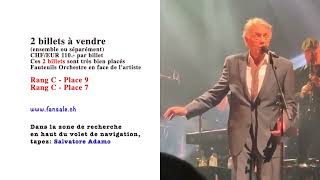 Salvatore Adamo  Le monde a mal  Concert à Genève Suisse [upl. by Novy395]