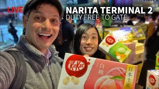 Narita Airport Shopping to the Gate Adventure  Srilankan Airlines Flight [upl. by Modie]