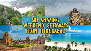 20 Amazing Weekend Getaways from Hyderabad  Beautiful places to explore from Hyderabad  Telangana [upl. by Uzzial787]