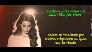 Lana del Rey  Summertime Sadness Lyrics  Subtitulado en español [upl. by Grigson]