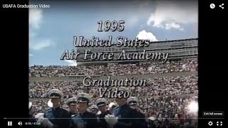 1995 USAFA Class of 1995 GraduationFull Video [upl. by Korfonta934]