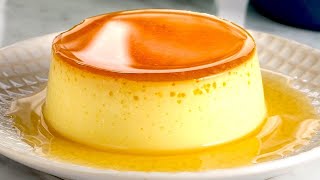 Professional Baker Teaches You How To Make CRÈME CARAMEL [upl. by Annahtur607]