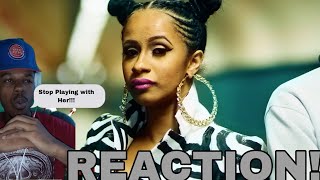 CARDI BEEN HER Cardi B  Foreva REACTION [upl. by Atig]