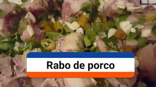 RABO DE PORCO DE AZEITE E ALHO [upl. by Vasyuta]