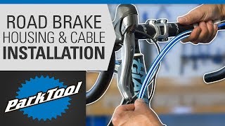 Brake Housing amp Cable Installation  Drop Bars [upl. by Arlyne]