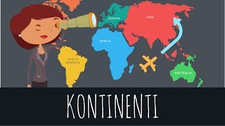 KONTINENTI Seven Continents  MAGIČNA UČIONICA [upl. by Nosinned235]