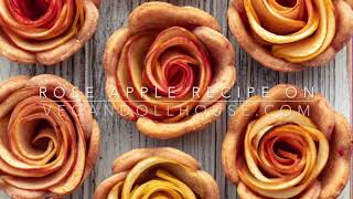 Vegan Apple Rose Tartlets [upl. by Aserehc]