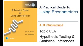 Topic 03A Confidence Interval amp F test [upl. by Noteloc102]