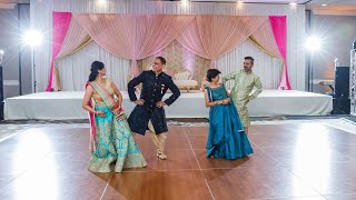 Parents Sangeet Wedding Dance Performance  Arushi weds Akshay  Morni Banke  Gallan Goodiyan [upl. by Raskin]