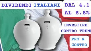 🇮🇹4 AZIONI A BUON PREZZO💶CHE FARE dividendi ftsemib finanza soldi azioni trading [upl. by Andee]