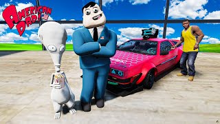 Stealing Cars from American Dad in GTA 5 [upl. by Eiramesor]