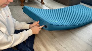 ThermaRest Inflatable Sleeping Pad Review Camp in Comfort [upl. by Anihcak24]