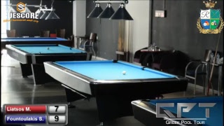 Royal Billiards Club B Division Tournament  Adam T  Ntemousis F [upl. by Elleirb48]