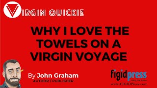 Why I love Virgin Voyages towels [upl. by Airamalegna]