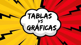 Tablas vs Gráficas ¿Cuándo usar una sobre otra [upl. by Clarissa]