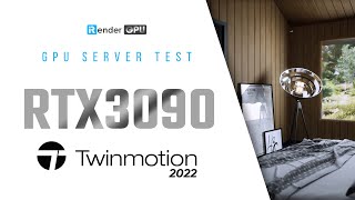 Powerful Cloud Rendering for Twinmotion 2022 Render with 1 x RTX 3090  iRender Cloud Rendering [upl. by Icram]