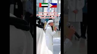 FILIPINO SINGING UAE NATIONAL ANTHEM  UAE NATIONAL DAY 2023  PROUD PINOY IN UAE🇦🇪🇵🇭👏 [upl. by Whit991]