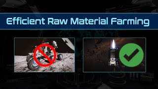 Efficient Raw Material Farming in Elite Dangerous [upl. by Yekcim497]