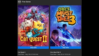 Free Game Weekly Review  Cat Quest II amp Orcs Must Die 3 [upl. by Lekcim]